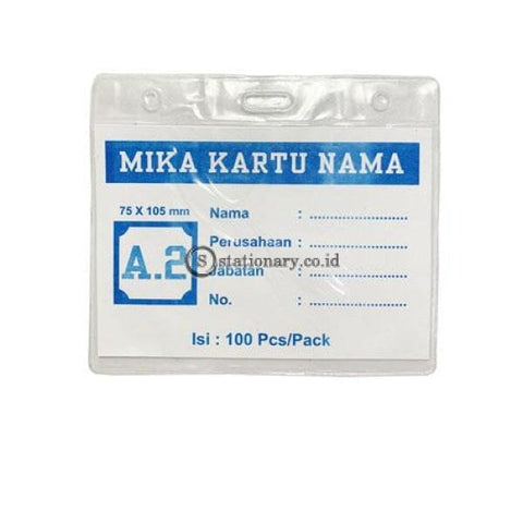 Plastik Mika Panitia 75 X 105Mm (Ketebalan 0.9Mm) Landscape A2 Office Stationery