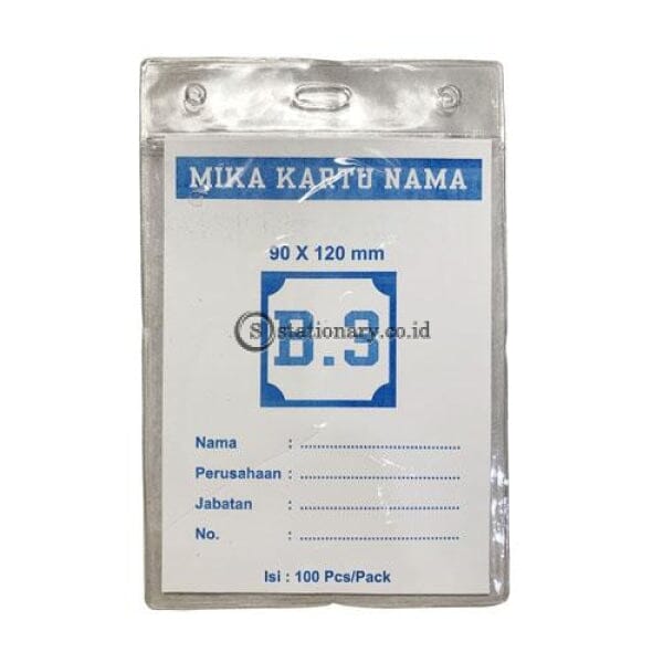 Plastik Mika Panitia 90 X 120Mm (Ketebalan 0.9Mm) Potrait B3 Office Stationery