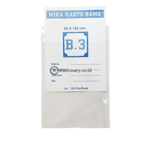 Plastik Mika Panitia 90 X 120Mm (Ketebalan 0.9Mm) Potrait B3 Office Stationery