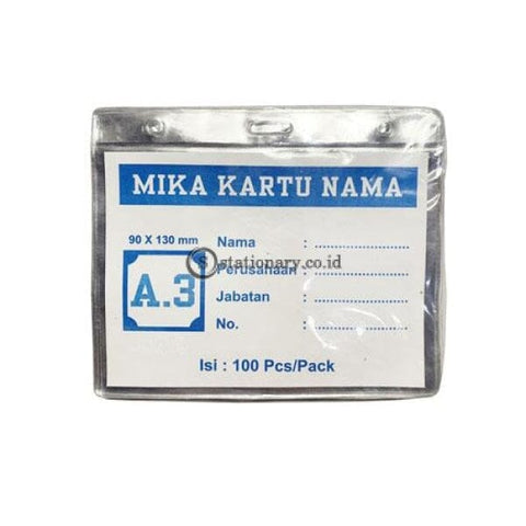 Plastik Mika Panitia 90 X 130Mm (Ketebalan 0.9Mm) Landscape A3 Office Stationery