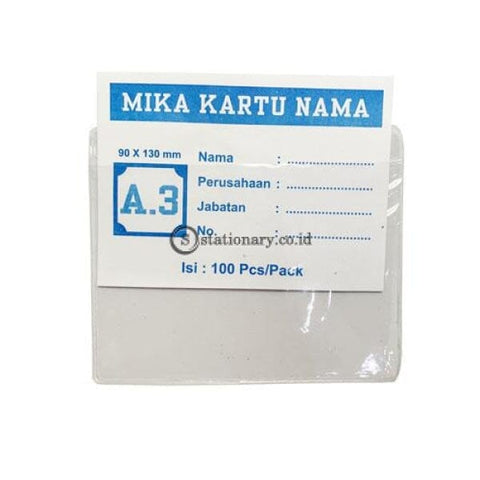 Plastik Mika Panitia 90 X 130Mm (Ketebalan 0.9Mm) Landscape A3 Office Stationery