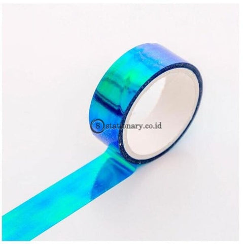 (Preorder) 1.5 Cm Wide Cool Gradual Change Rainbow Decorative Colorful Tape Diy Scrapbooking Masking