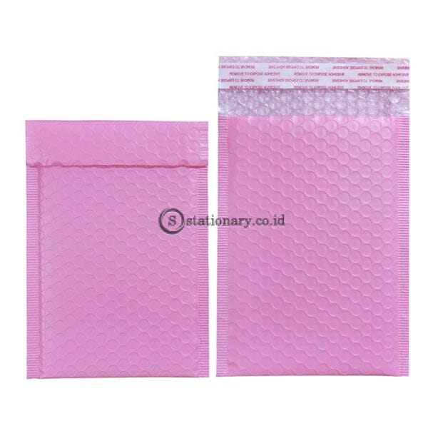 (Preorder) 17 Sizes 10Pcs Light Pink Poly Bubble Mailer Padded Envelope Self Seal Mailing Bag Bubble