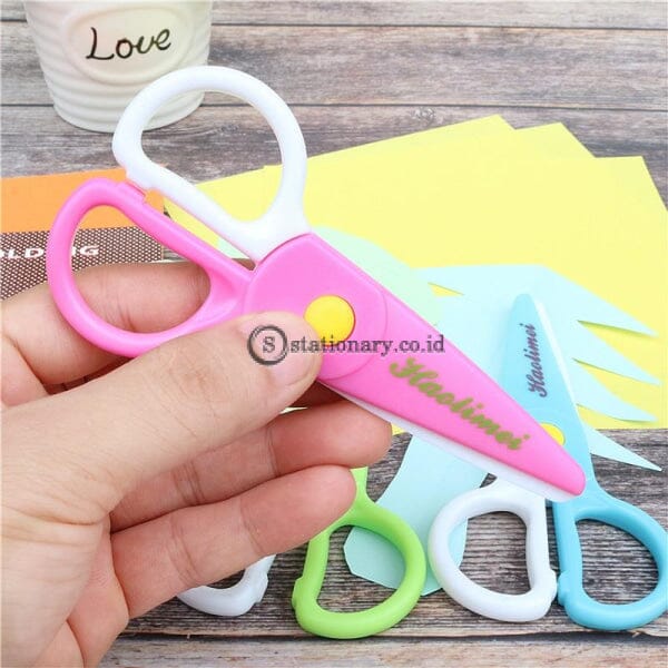 (Preorder) Child Safety Scissors Prevent Hand Injury Diy Photo Plastic Student