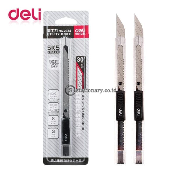 (Preorder) Deli 1Pcs High Quality Alloy Steel Knife Durable Utility For Carving Open Box Wallpaper