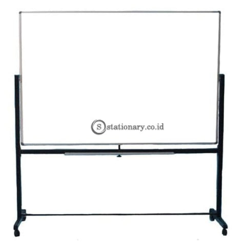 Sakana Papan Whiteboard Kaki Double Face (2 Muka / Bolak Balik) 120 X 180 Cm Office Equipment