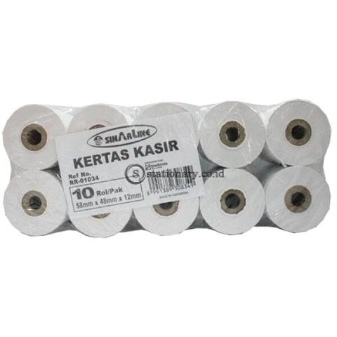 Sinarline Telstruk Kertas Kasir 58Mm X 48Mm 12Mm Office Stationery