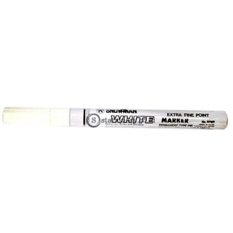 Snowman Paint Marker Putih Extra Fine Efwp-12 Office Stationery