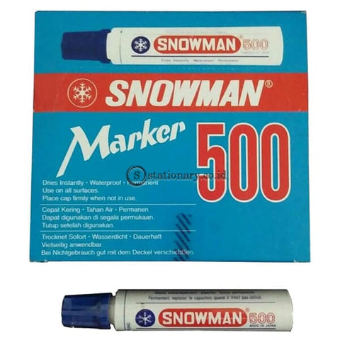 Snowman Permanent Marker Jumbo 500 Office Stationery