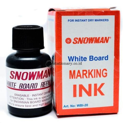 Snowman Refill Spidol Whiteboard Marker Wbi-20 Office Stationery