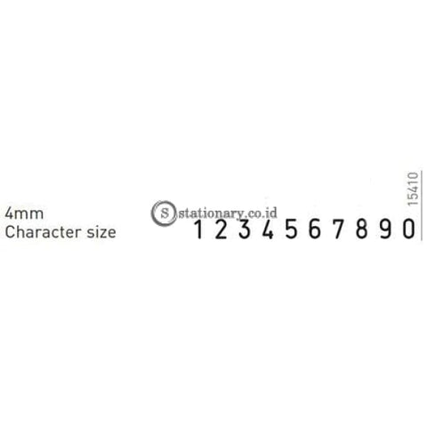 Trodat Stempel Angka 10 Digit 4mm #15410