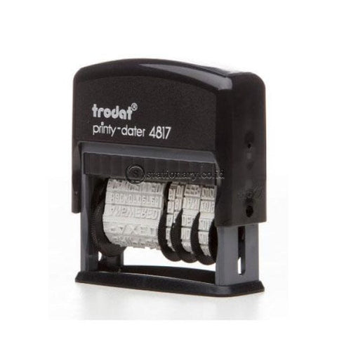 Trodat Stempel Tanggal dan Text Printy Dater #4817