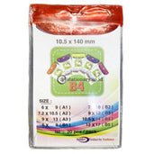 Yushinca Plastik Id Name Tag 105 X 140Mm Potrait B4 (20 Lembar) Office Stationery