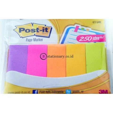 3M Post It Page Marker 671-5Anl Office Stationery