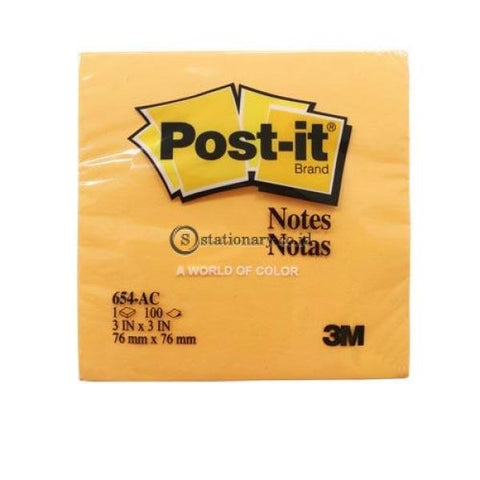 3M Post It Warna Economy 654-Ac Office Stationery