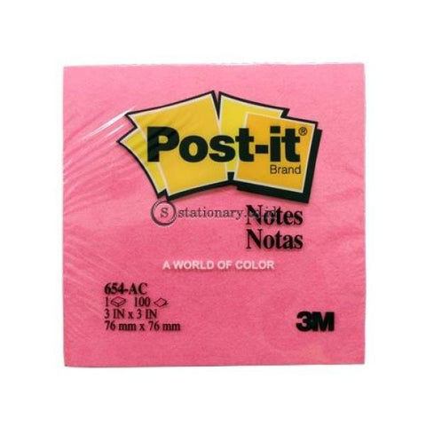 3M Post It Warna Economy 654-Ac Office Stationery