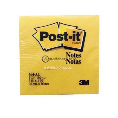 3M Post It Warna Economy 654-Ac Office Stationery