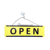 Acrylic Rectangle Sign Open Closed 28 X 8 Cm Office Stationery Digital & Display