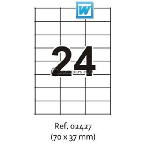 Apli Label Basic 70 X 37Mm 120 Unit #ra02427 Office Stationery