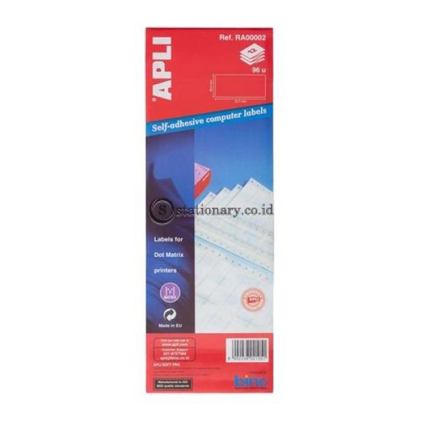 Apli Label Continuous Form 73 7 X 36Mm 96 Unit #ra00002 Office Stationery