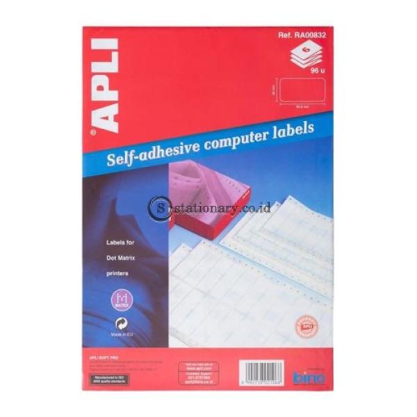 Apli Label Continuous Form 88 9 X 36Mm 96 Unit #ra00832 Office Stationery
