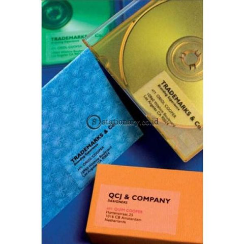 Apli Label Polyester Transparent 63.5X38.1Mm 420 Unit #10968 Office Stationery