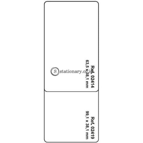 Apli Label White Paper 63.5 X 38.1Mm 105 Unit #ra02414 Office Stationery