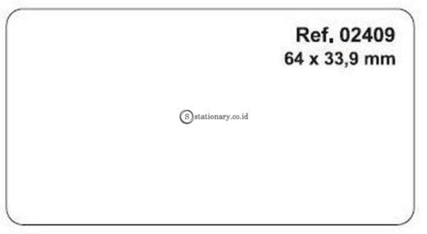 APLI Label White Paper A4 64 X 33.9MM 120 unit #RA02409