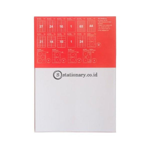 APLI Label White Paper A4 64 X 33.9MM 120 unit #RA02409