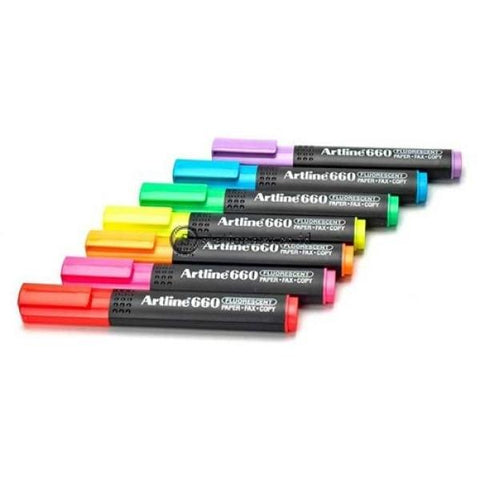 Artline Highlighter Ek-660 Violet Office Stationery