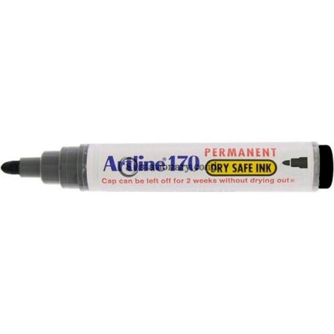Artline Permanent Marker Ek-170 Hitam Office Stationery