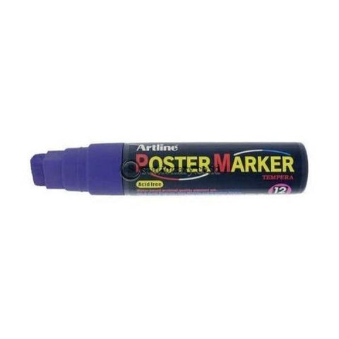 Artline Poster Marker 12Mm Epp-12 Biru Office Stationery