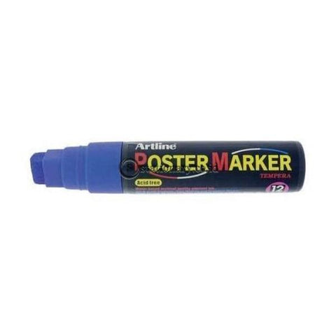 Artline Poster Marker 12Mm Epp-12 Biru Office Stationery