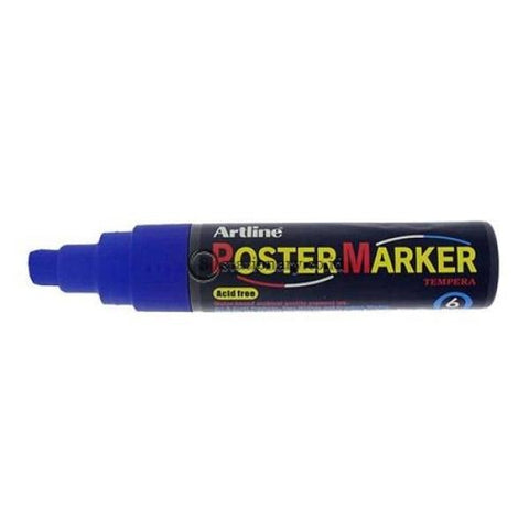 Artline Poster Marker 6Mm Epp-6 Biru Office Stationery