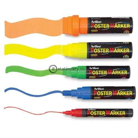 Artline Poster Marker 6Mm Epp-6 Biru Office Stationery