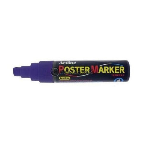 Artline Poster Marker 6Mm Epp-6 Biru Office Stationery