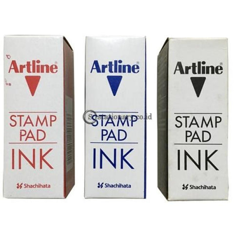 Artline Tinta Stamp Pad 50Ml Esa-2N Hijau Office Stationery