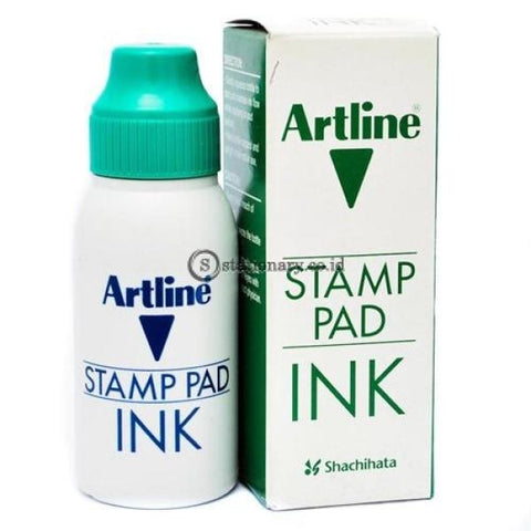 Artline Tinta Stamp Pad 50Ml Esa-2N Hijau Office Stationery