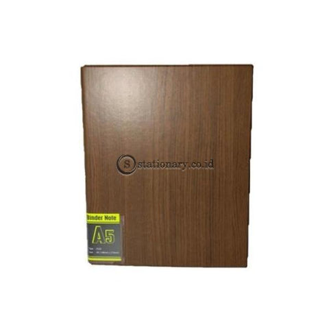 Bambi Binder File Note Cream Wood A5 #2520 Office Stationery