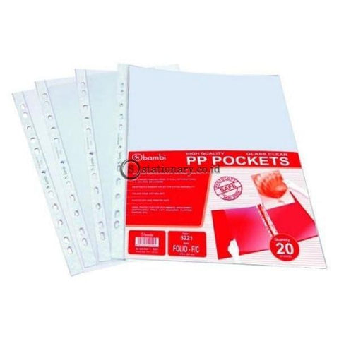 Bambi Document Pocket Folio (isi 20 lbr) #5221