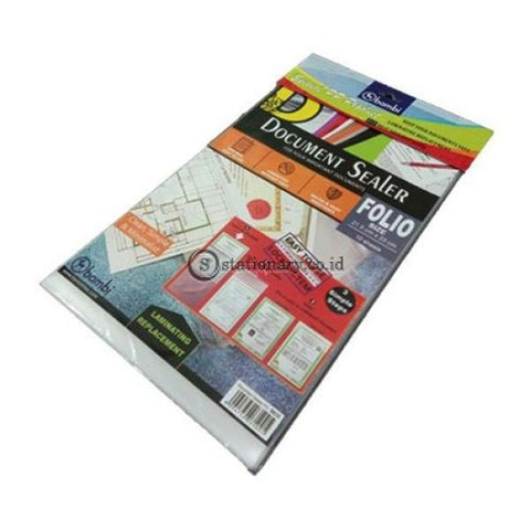 Bambi Document Sealer Transparant Pocket 0.10Mm (10Pcs) Folio #5035 Office Stationery