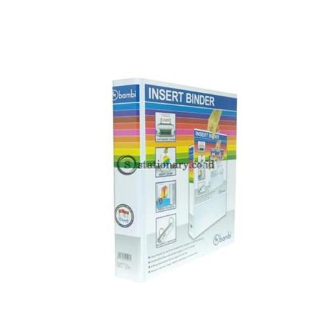 Bambi Insert Ring Binder 2D Mika A4 #2122M Office Stationery