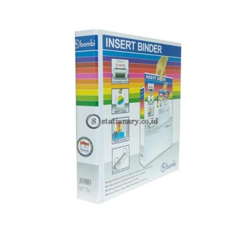 Bambi Insert Ring Binder 2D Mika A4 #2122M Office Stationery