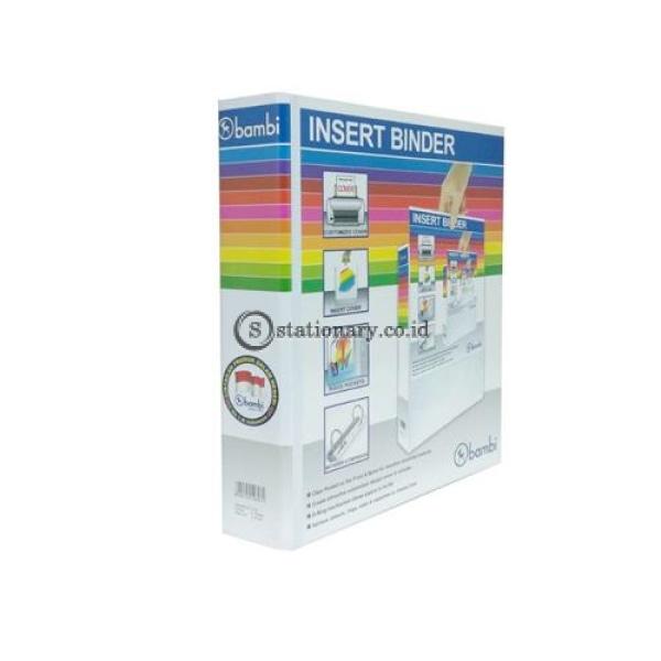 Bambi Insert Ring Binder 2D Mika A4 (40Mm) #2123M Office Stationery