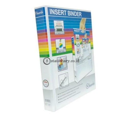 Bambi Insert Ring Binder 2D Mika Folio #2021M Office Stationery