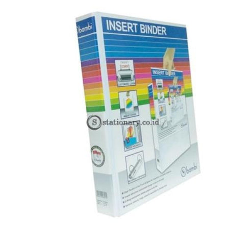 Bambi Insert Ring Binder 2D Mika Folio #2022M Office Stationery