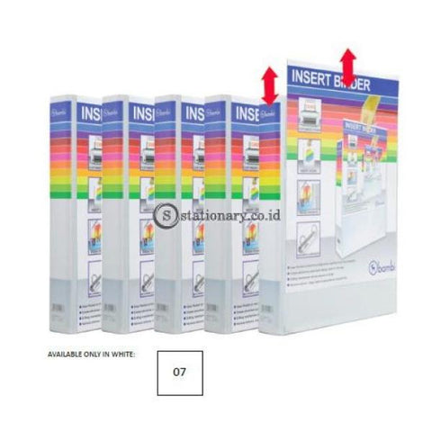 Bambi Insert Ring Binder 2D Mika Folio #2022M Office Stationery