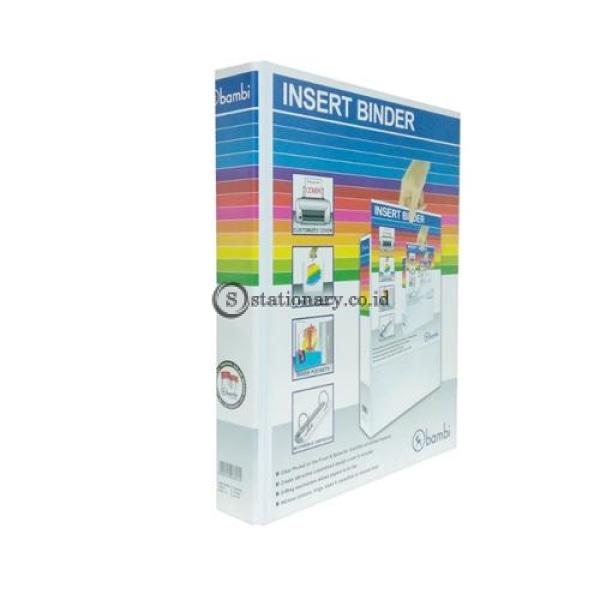 Bambi Insert Ring Binder 2D Mika Folio #2022M Office Stationery