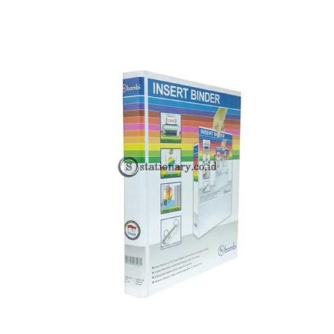 Bambi Insert Ring Binder 2D Mika Folio (20Mm) #2020M Office Stationery