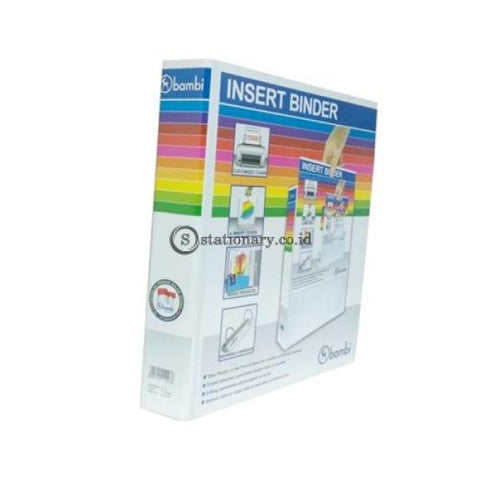 Bambi Insert Ring Binder 3D Mika A4 #2132M Office Stationery